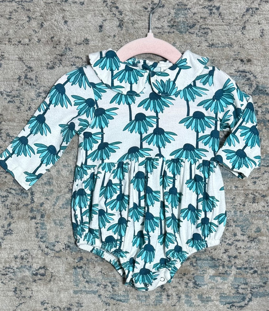 Turquoise Kate quinn Onesie, 3-6m