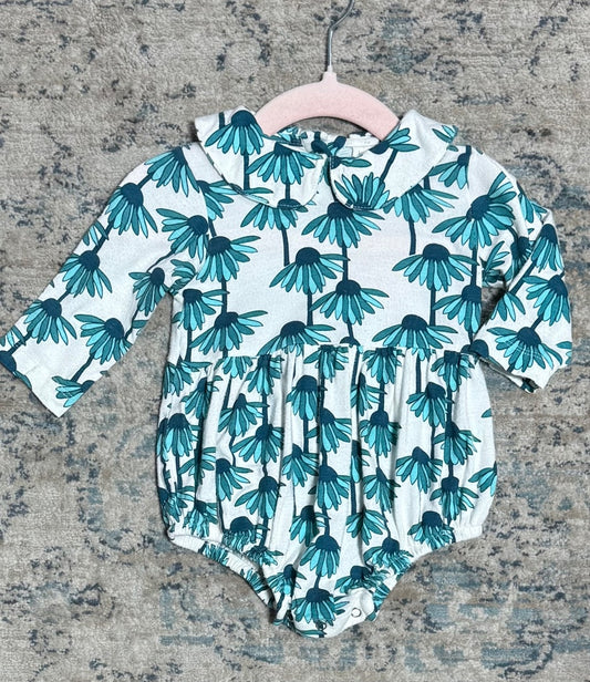 Turquoise Kate quinn Onesie, 3-6m