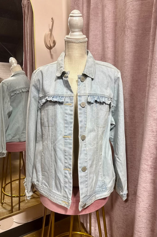 Light denim democracy Jacket, XL