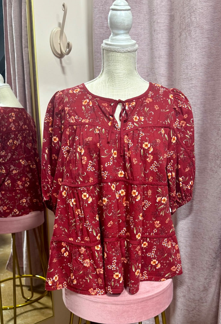 Scarlet Old Navy Top, L