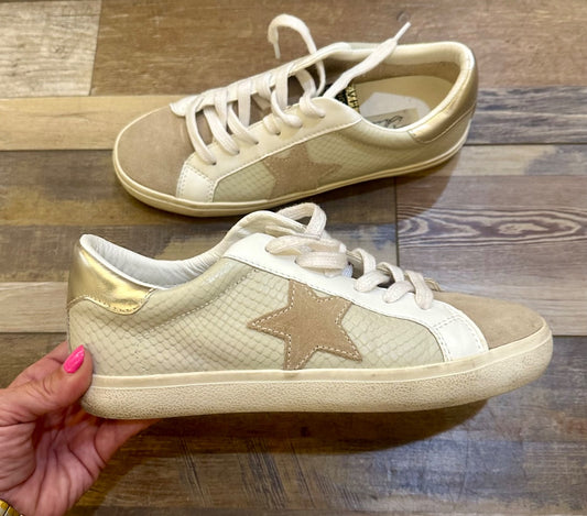 White Vintage Havana Shoes, 9