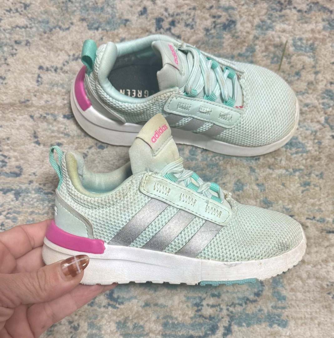 Lt teal Adidas Shoes, 7