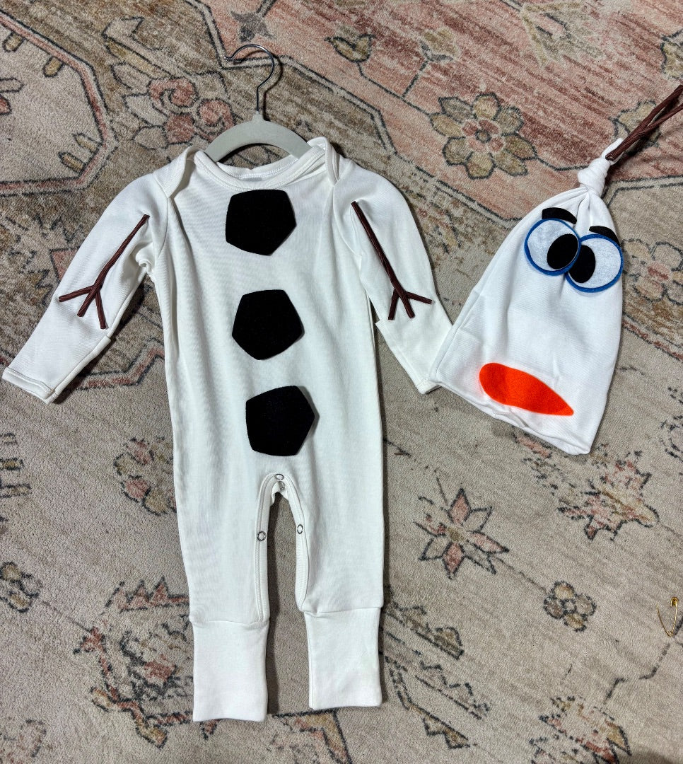 White Laughing Giraffe Boys, 0-3m