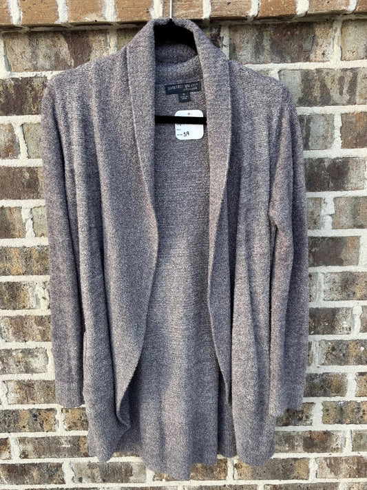 Gray barefoot dreams cardigan, M