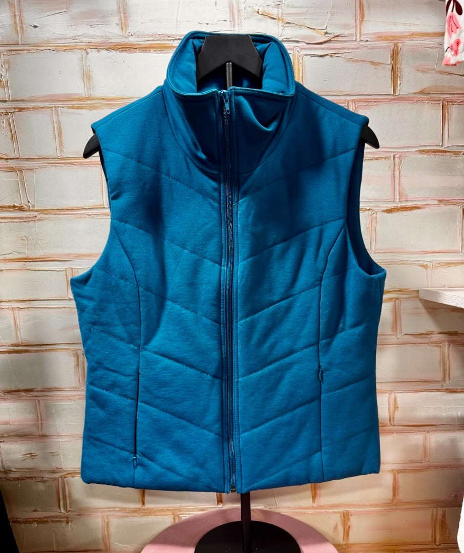 Teal Coldwater Creek Vest