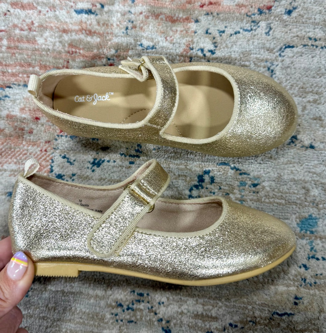 Gold Cat & Jack Shoes, 10