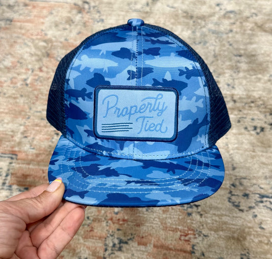 Blue Properly Tied Hat, Youth