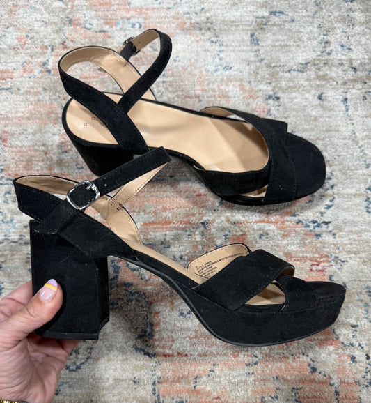 Black A.new day Shoes, 10