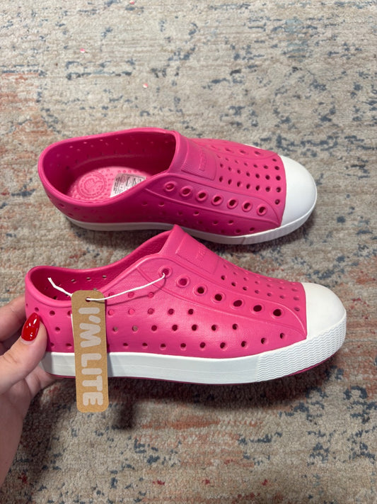 Pink Native Shoes, 12c