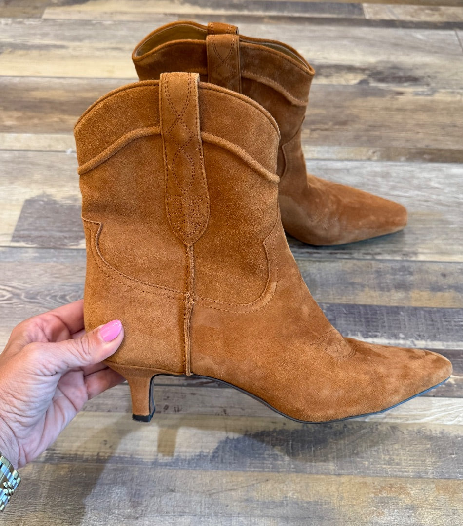 Tan Sam Edelmon Shoes, 8.5