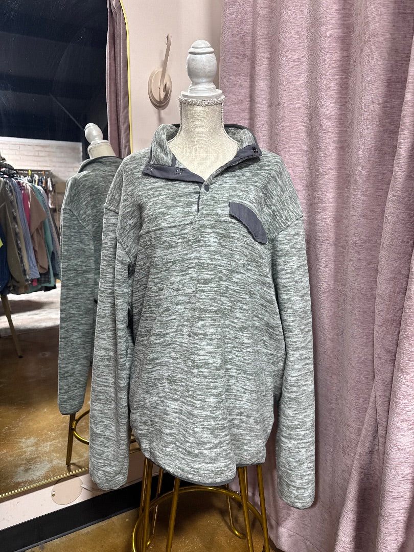 Gray Properly Tied pullover, XL