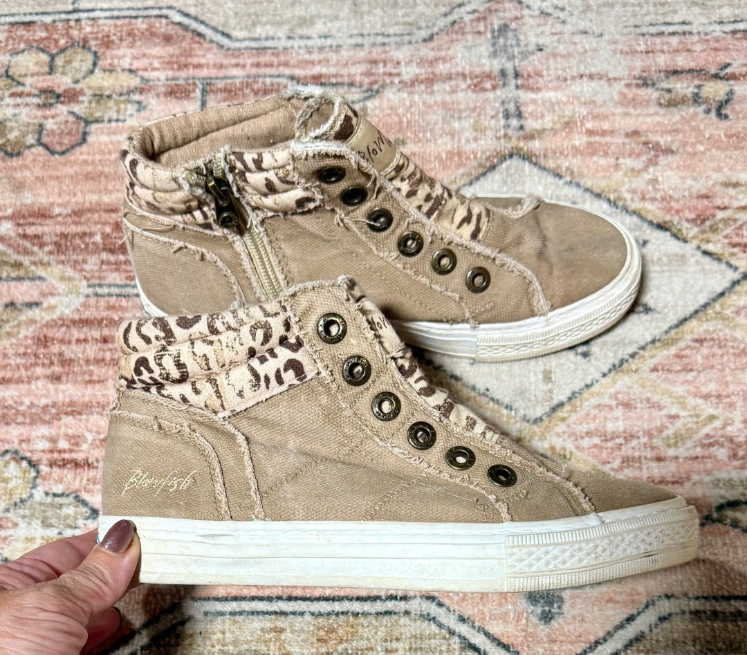 Tan Blowfish Shoes, 7