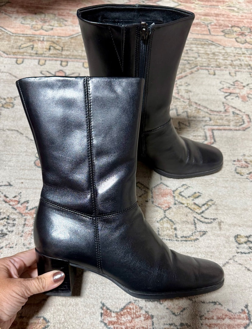 Black Easel Shoes, 7.5