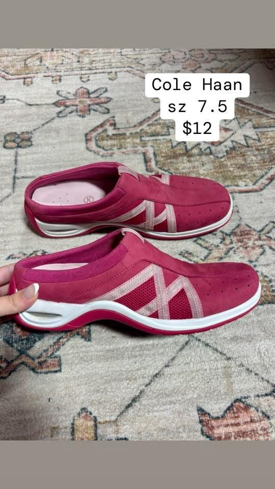 Dk Pink Cole Haan Shoes, 7.5