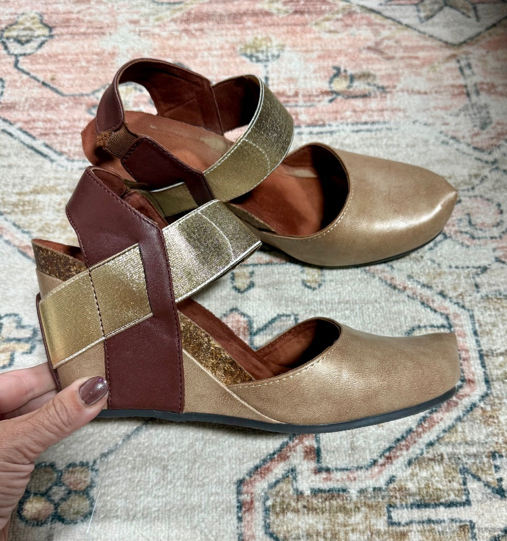 Metallic Pierre Dumas Shoes, 9