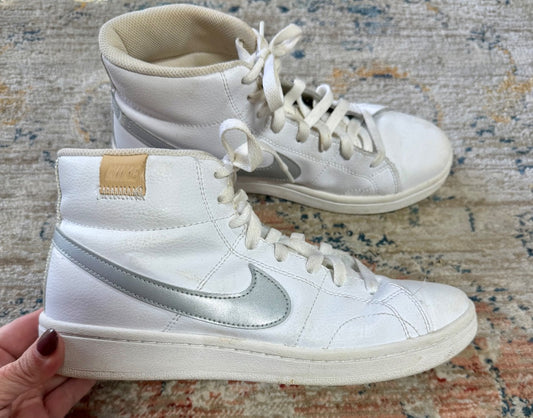 White Nike Shoes, 8.5