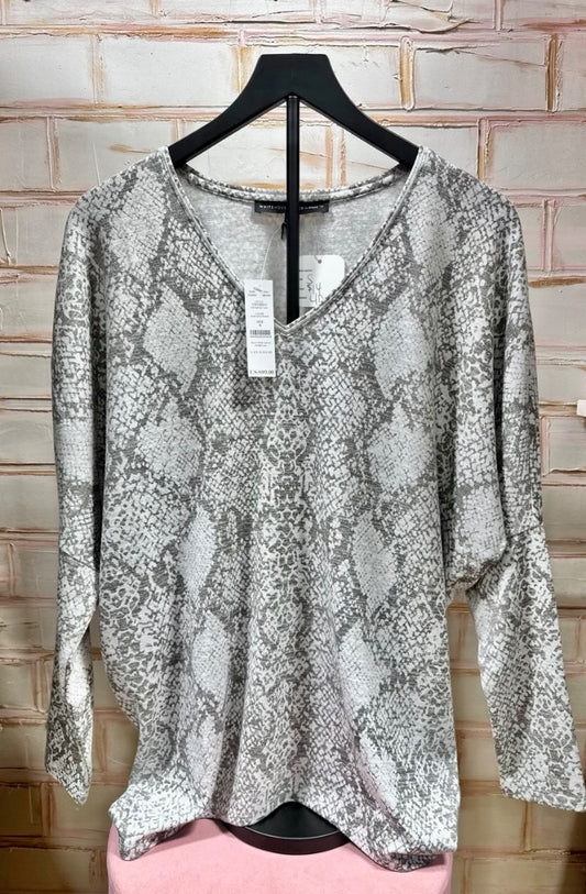 Snake White house black market Top, S