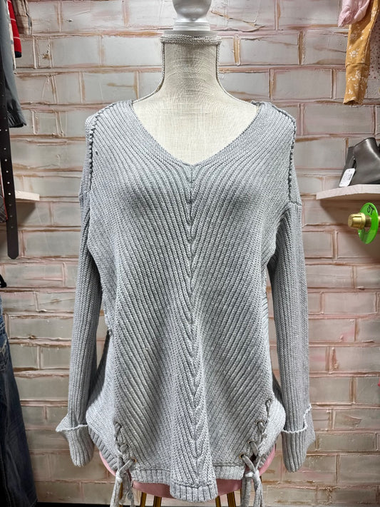 Gray Umgee Sweater, S